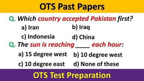 how hard is the ots test|ots questionnaire 1.